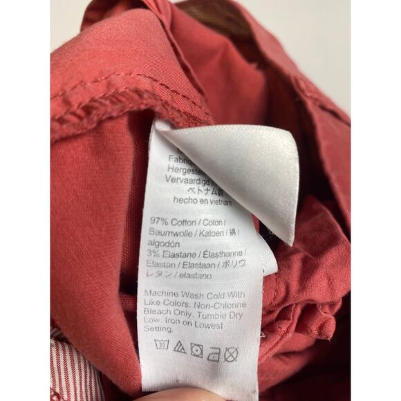 J. Crew Berry Chino Shorts Women's Size 0 - Picture 4 of 8